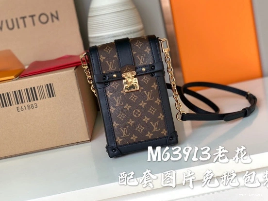 Cheap LOUIS VUITTON VERTICAL TRUNK POCHETTE 0719